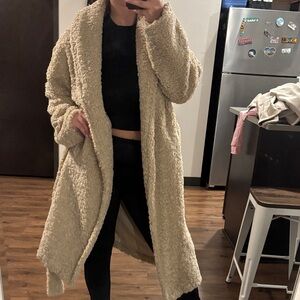 Cozy Cream Teddy Coat
